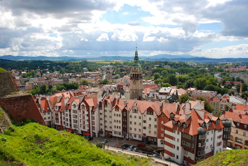 Glatz im Glatzer Land in Nierderschlesien - Blick von der Festung auf die Altstadt - ©Pixabay
