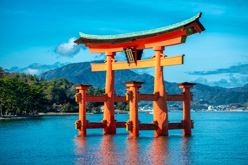 Itsukushima-Schrein - ein Shinto-Schrein auf der Insel Miyajima in Hatsukaichi - ©Pixabay