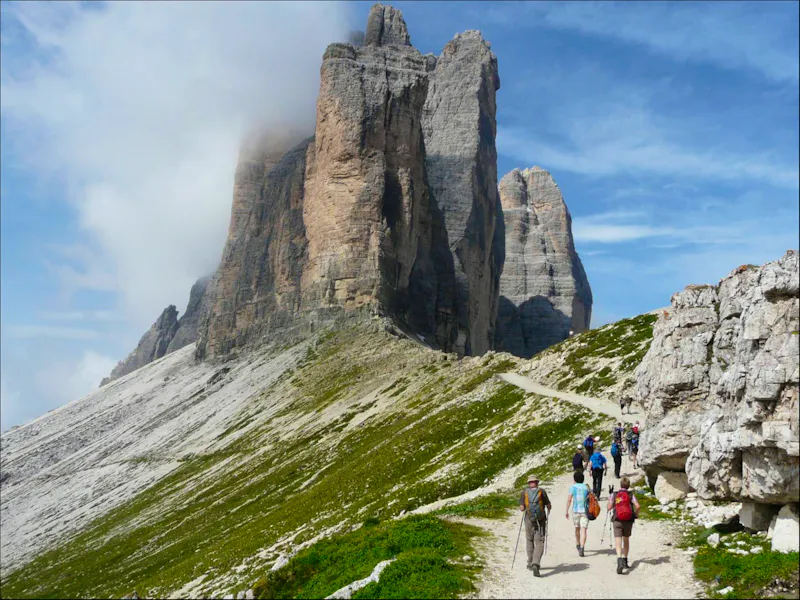 Wanderung an den Drei Zinnen - &copy;Eberhardt TRAVEL GmbH