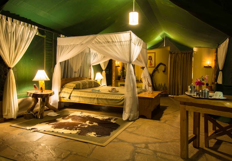 Kibo Safari Camp - Beispiel Doppelzimmer - ©Sushil Chauhan