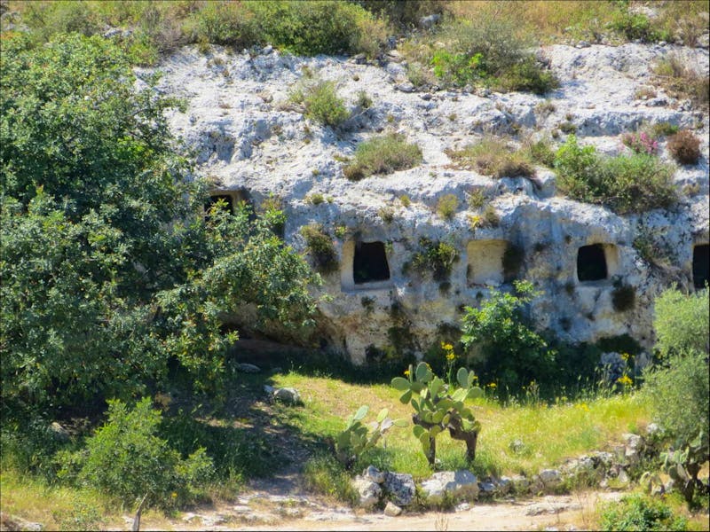 Nekropole in Pantalica - ©Dr. Jürgen Schmeißer