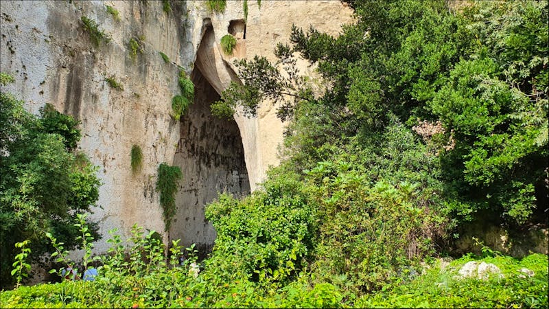 Ohr des Dionysioa im archäologischen Park Syrakus - ©Marlies Thrum