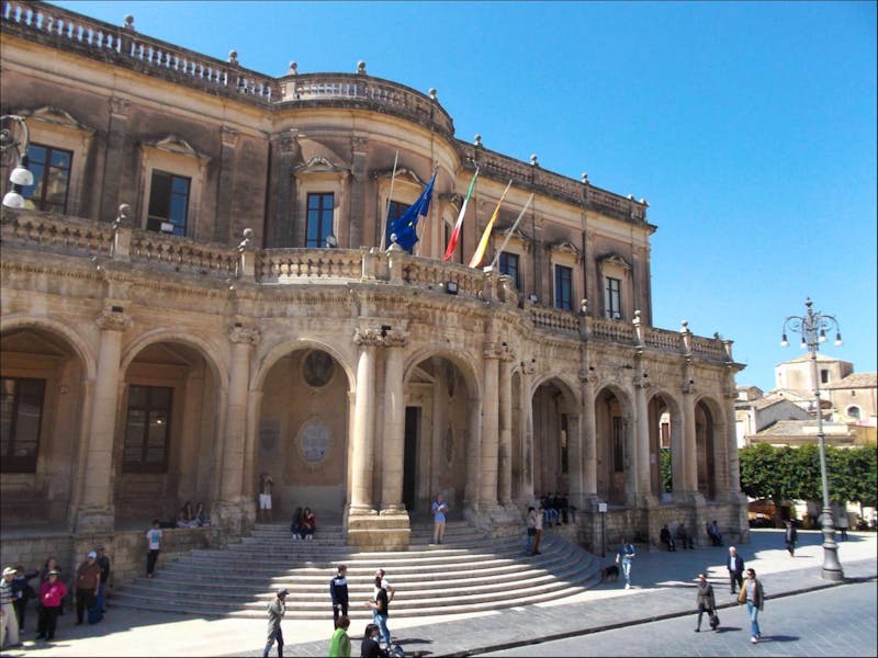 Palazzio Ducezio in Noto - ©Dr. Michael Krause