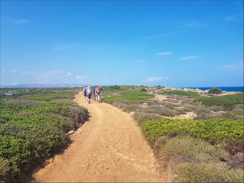 Wandern im Naturschutzgebiet Vendicari - ©Maja Petermann