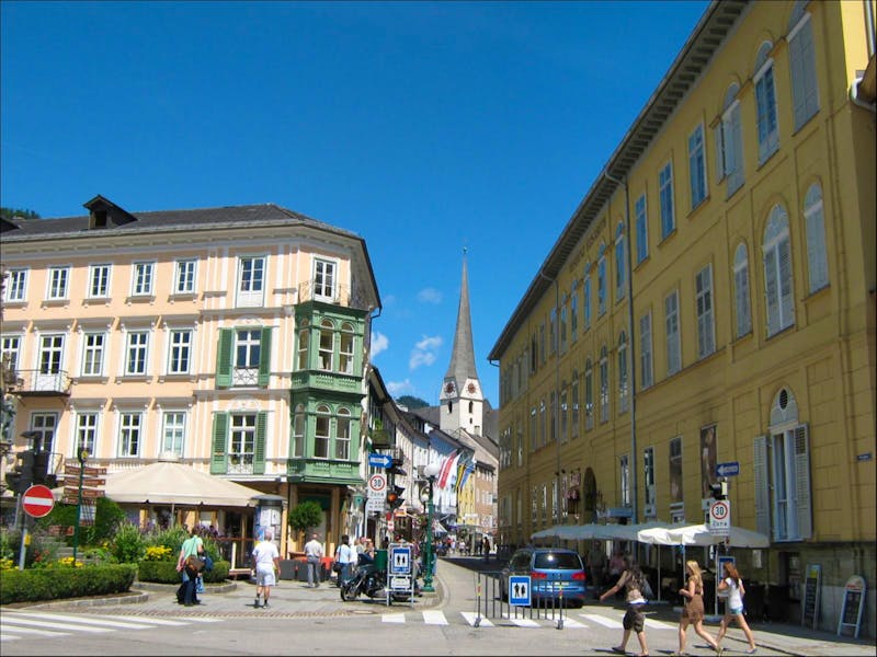 Fußgängerzone in Bad Ischl - ©Eberhardt TRAVEL - Ulrike Löbner
