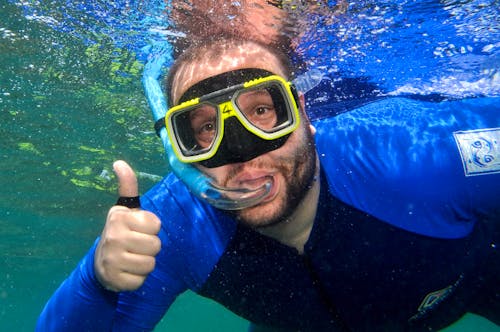 Eberhardt-Reisemanager Rene Wächtler am Great Barrier Reef &ndash; &copy; Eberhardt TRAVEL - Rene Wächtler