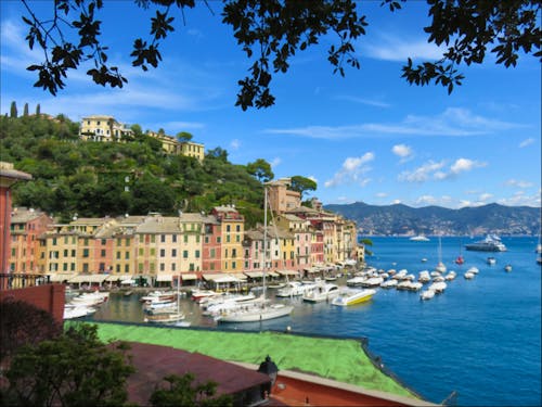 Portofino – Blick auf den Hafen &ndash; &copy; Marion Kottlos