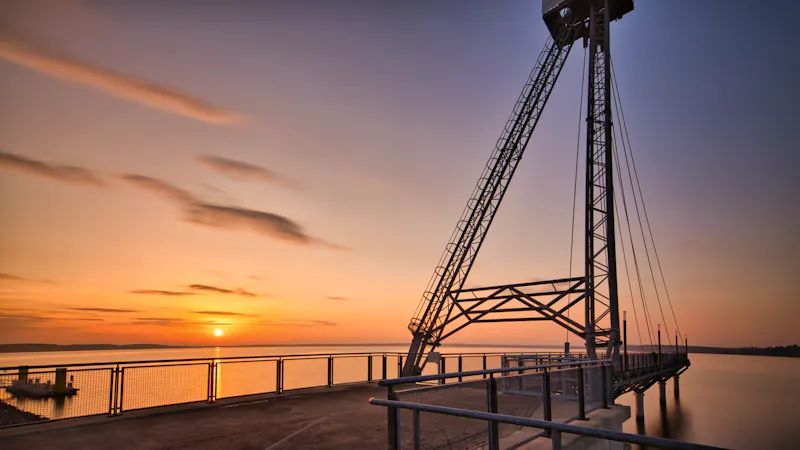 Sonnenuntergang an den IBA-Terrassen bei Großräschen im Lausitzer Seenland - &copy;Pixabay