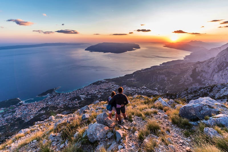 Aussicht auf die Makarska Riviera - ©Via Mea Travel Kroatien