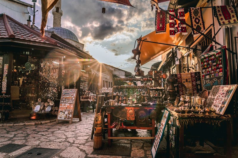 bosnischer Markt Sarajevo - ©pixabay