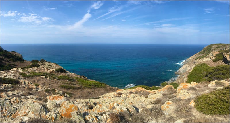 Panorama der Küstenwanderung bei Nurra - ©Hanna Sehm