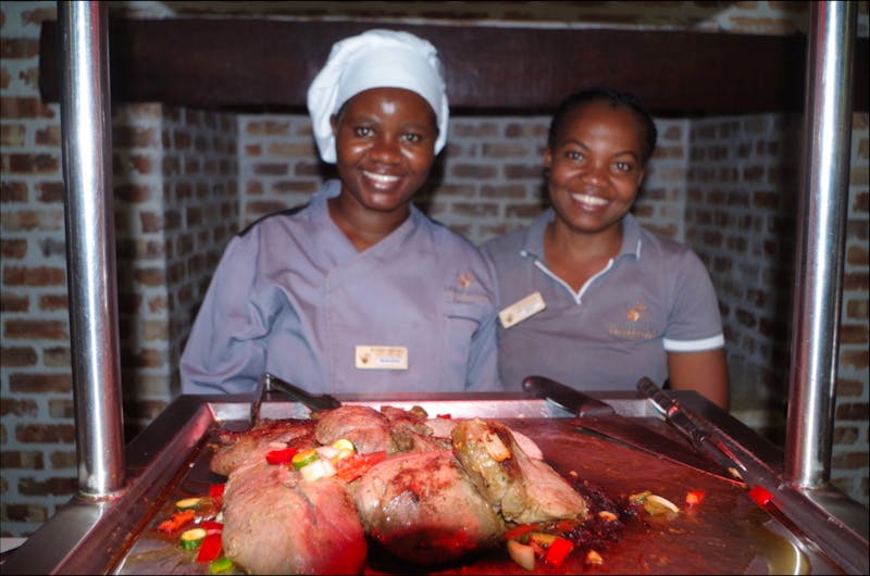 Namibia - Etosha Safari Lodge - Abendessen - ©Annett Müller