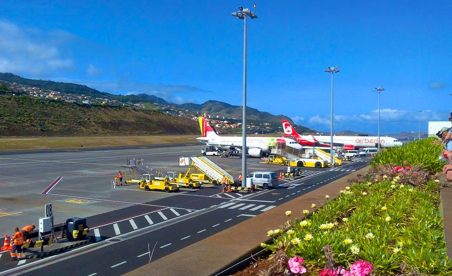 Flughafen von Funchal – © Eberhardt TRAVEL - Gisela Gerlach