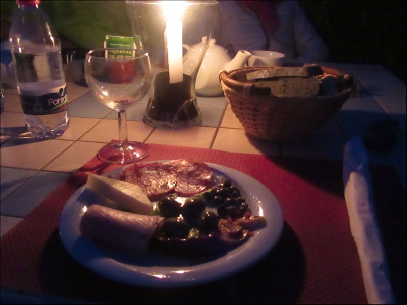 Abendessen im Observatorium von Stromboli - ©Eberhardt TRAVEL GmbH