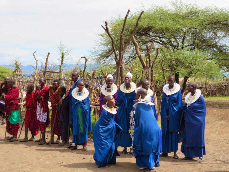 Ngorongoro Nationalpark - Besuch bei den Massai - ©Annette Weise