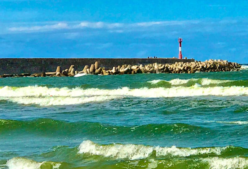 Ostsee-Mole von Baltijsk (Pillau) - ©Eberhardt TRAVEL - Magda-Viola Hanke