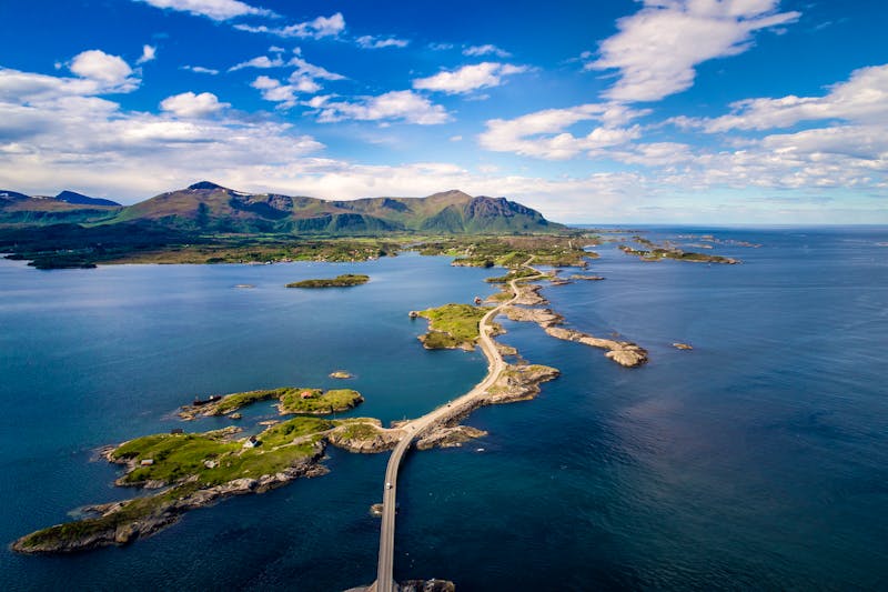 Atlantikstraße in Norwegen - ©Andrey Armyagov - stock.adobe.com