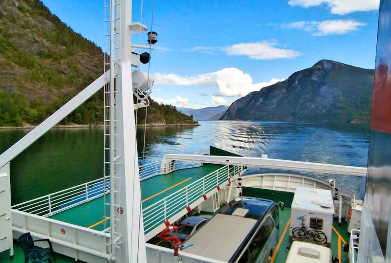 Fährfahrt über den Sognefjord - ©Eberhardt TRAVEL - Ingrid Langer