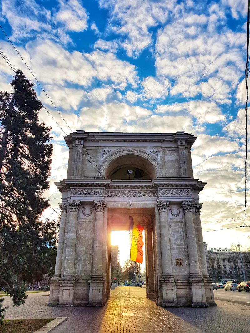 Der Triumphbogen in Chisinau - &copy;Golban Anastasia