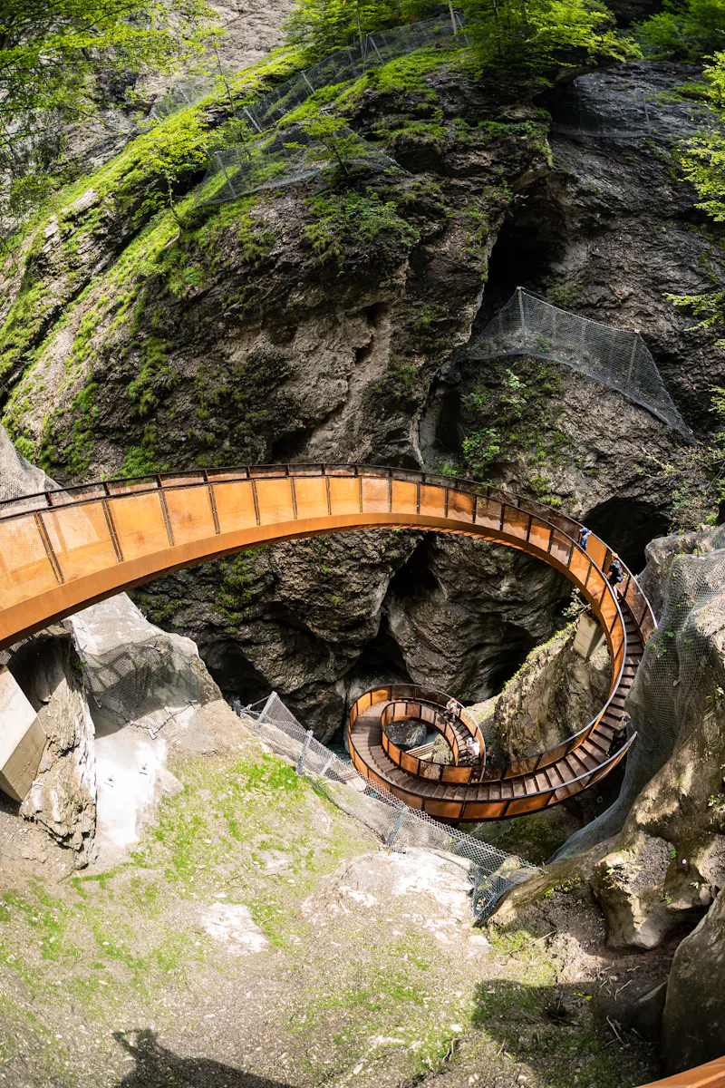 Liechtensteinklamm Kreisel - &copy;Tourismusverband St. Johann in Salzburg