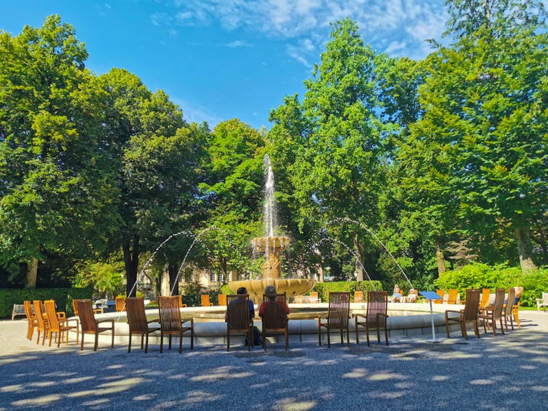 Brunnen im Kurpark Bad Reichenhall - ©Simone Willner