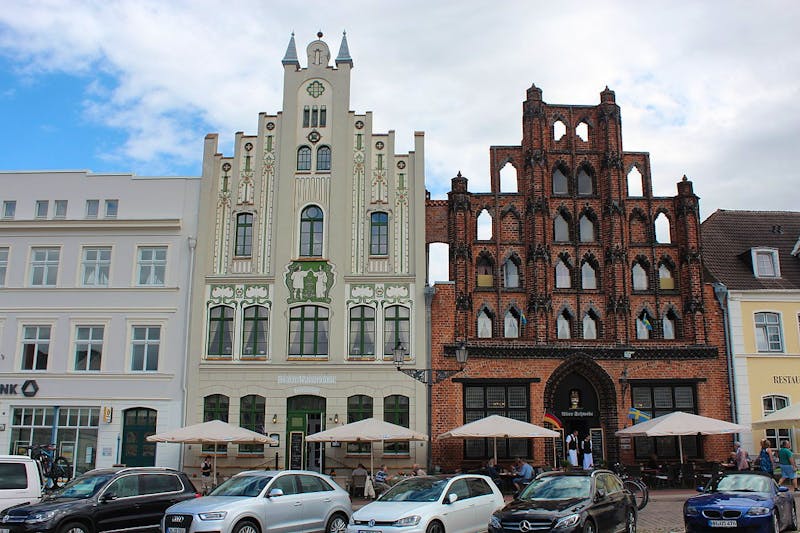Wismar - Seestern und Alter Schwede - ©Zinneke - Wikimedia