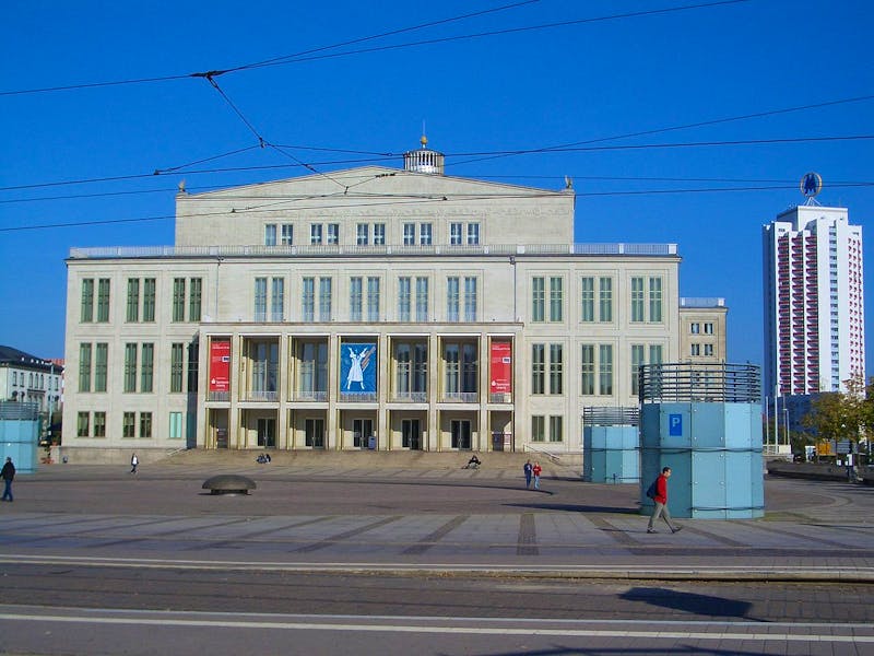 Oper Leipzig - ©Eduardo Manchon - Wikimedia