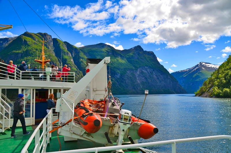 Schifffahrt im Geirangerfjord - ©Eberhardt TRAVEL - Konrad Füssel