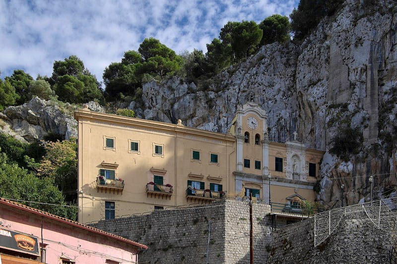 Monte Pellegrino - Höhlenkirche - ©Berthold Werner - Wikimedia