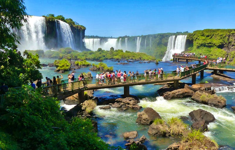 Iguazu Wasserfälle in Brasilien - ©Eberhardt TRAVEL - Frank Nimschowski