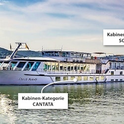 MS Dutch Melody - Lage der Kabienen Sonata und Cantana – © Dutch Cruise Line B.V.