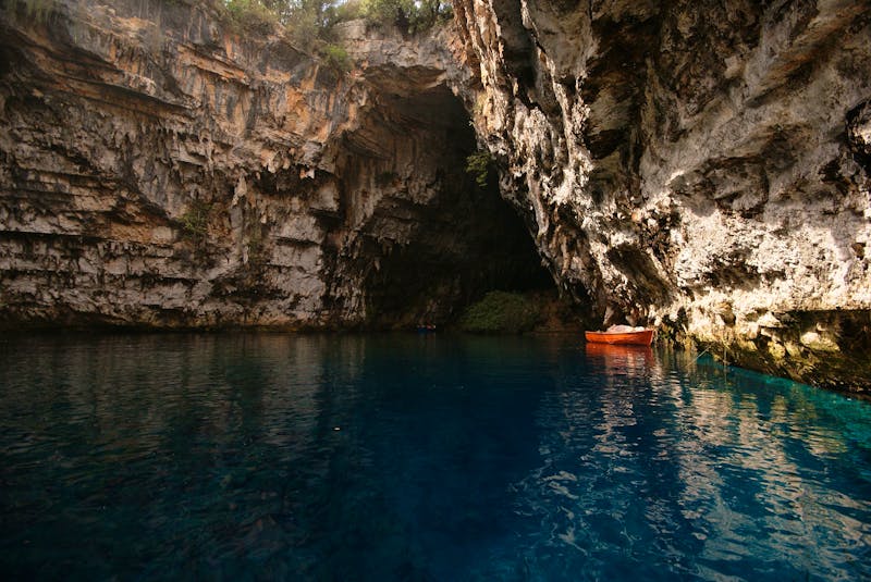 Insel Kefalonia - See an der Melissani-Höhle - ©Pixabay