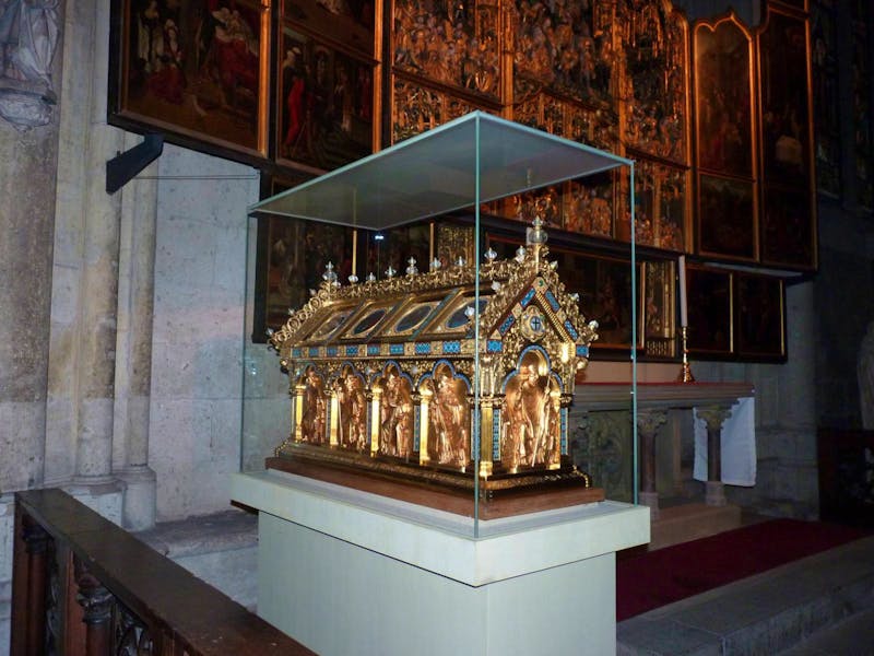 Der goldene Schrein der Heiligen 3 Könige im Kölner Dom - ©Eberhardt TRAVEL GmbH