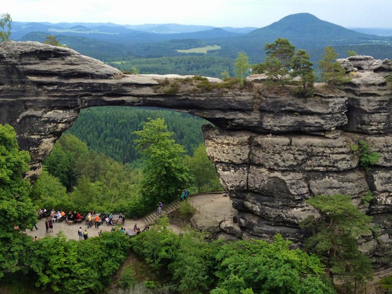 Blick zum Prebischtor - ©Nicole Hickmann - Eberhardt TRAVEL