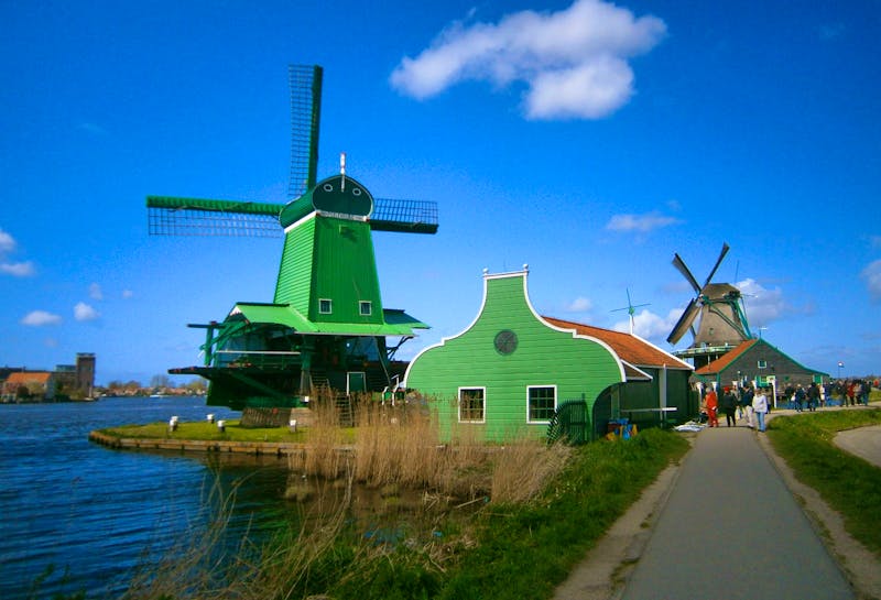 Windmühle im Freilichtmuseum Zaanse Schans - ©Eberhardt TRAVEL - Karl-Heinz Meinig