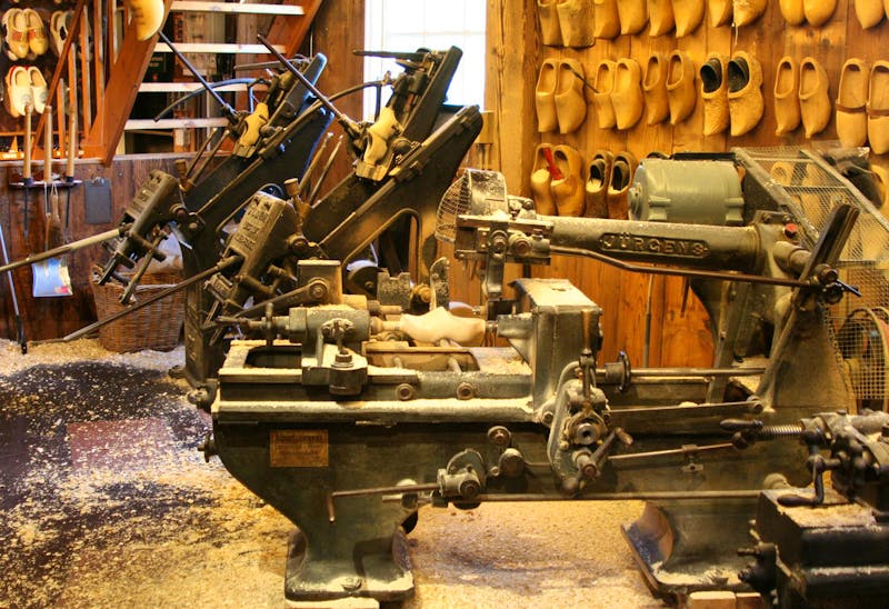 Holzschuh-Werkstatt im Freilichtmuseum Zaanse Schans - ©Eberhardt TRAVEL - Tom Finke