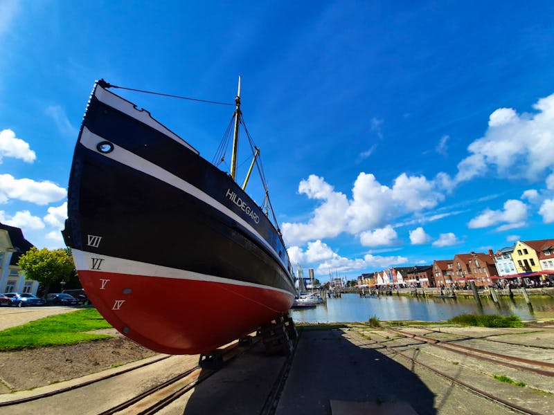 Husum - Hafengelände beim Rathaus - ©Franziska Bergmann