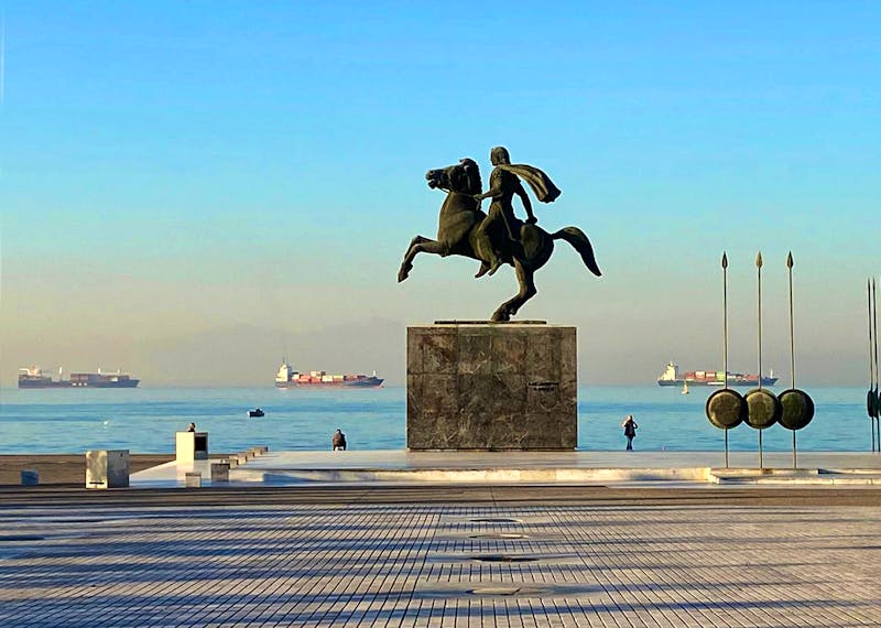 Alexander der Große an der Promenade von Thessaloniki - ©Jörg Hoffmann - Eberhardt TRAVEL