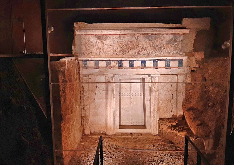 Königsgrab in Vergina - Makedonien - ©Katrin Deutschbein - Eberhardt TRAVEL