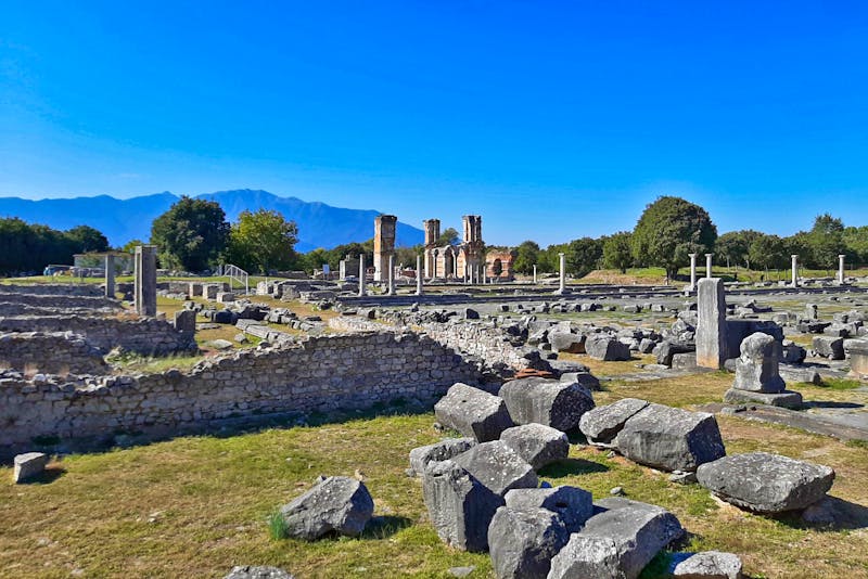 Ausgrabungsstätte Philippi in Nordgriechenland - ©Katrin Deutschbein - Eberhardt TRAVEL