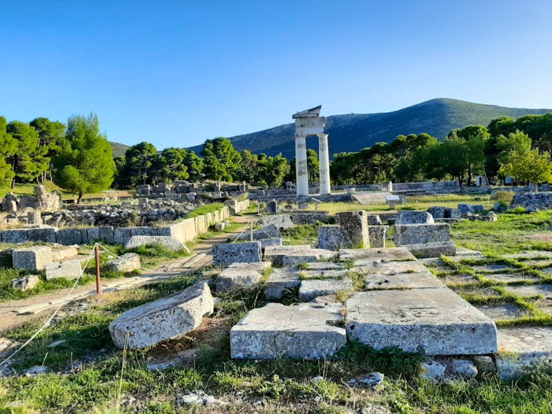 Archäologische Stätte in Epidaurus - Heiligtum des Asklepios - ©Katrin Deutschbein - Eberhardt TRAVEL