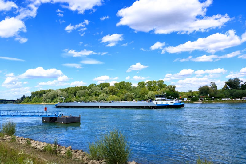 Der Rhein bei Germersheim - ©Dynamoland - stock.adobe.com