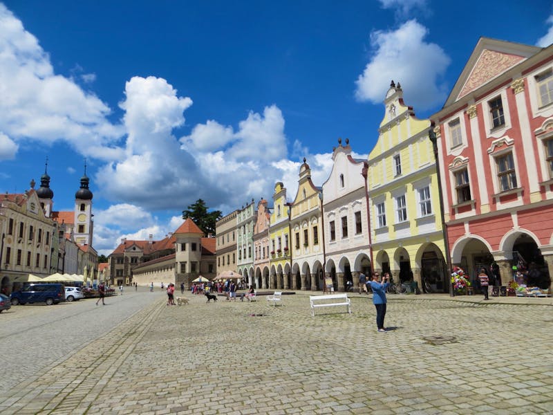 Telc - Stadtplatz - ©Dr. Jürgen Schmeißer