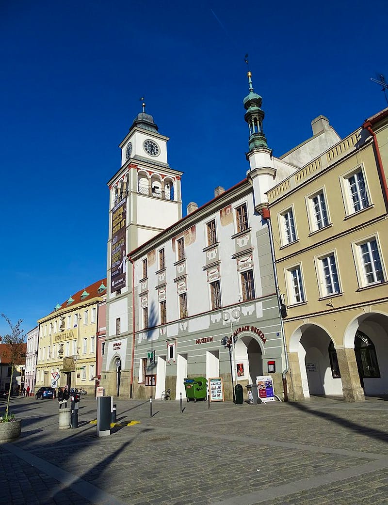 Trebon - Rathaus - ©ŠJu - Wikimedia