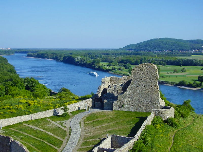 Ausblick von der Burg Devin - ©Marzper - Wikimedia
