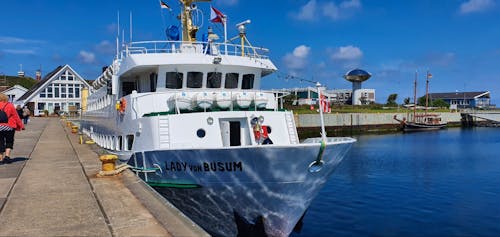 Ankunft im Hafen von Helgoland &ndash; &copy; Marlies Thrum