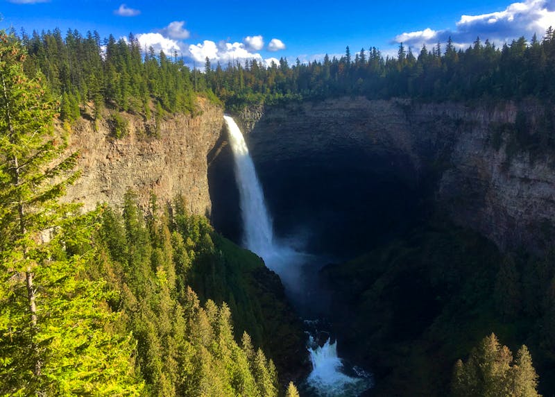 Helmcken-Wasserfall im Wells Gray Park - West-Kanada - ©Eberhardt TRAVEL - Andreas Wolfsteller