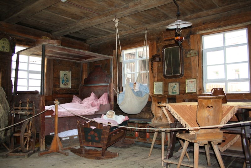 Freilichtmuseum Landwüst - Blockstube im Wohnstallhaus – © Flm Landwüst