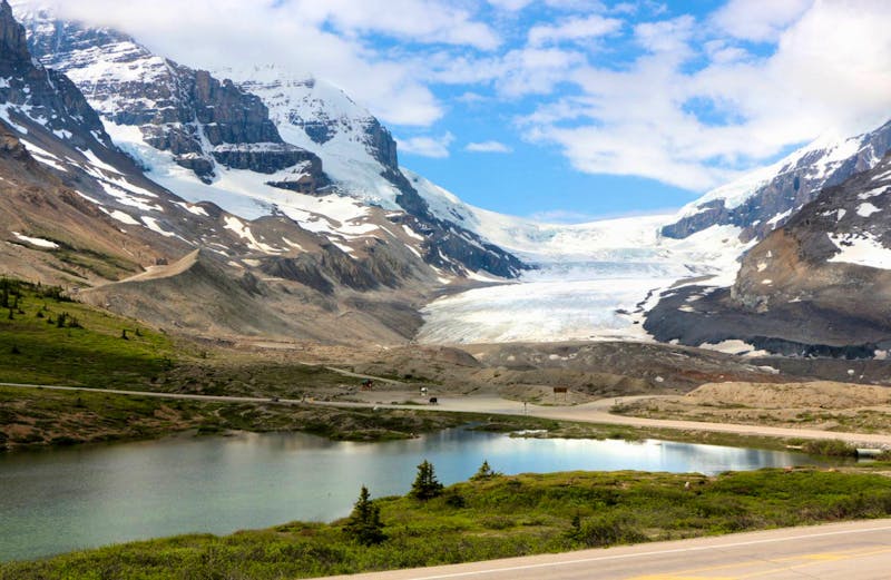 Athabasca Gletscher am Columbia Eisfeld - ©Eberhardt TRAVEL - Kristin Weigel