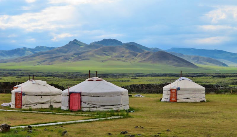 Jurtencamp in der Mongolei - &copy;Eberhardt TRAVEL - Rico Manns